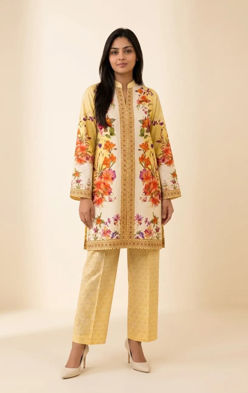 ANARIKA Co-ord Set - stitched view 1